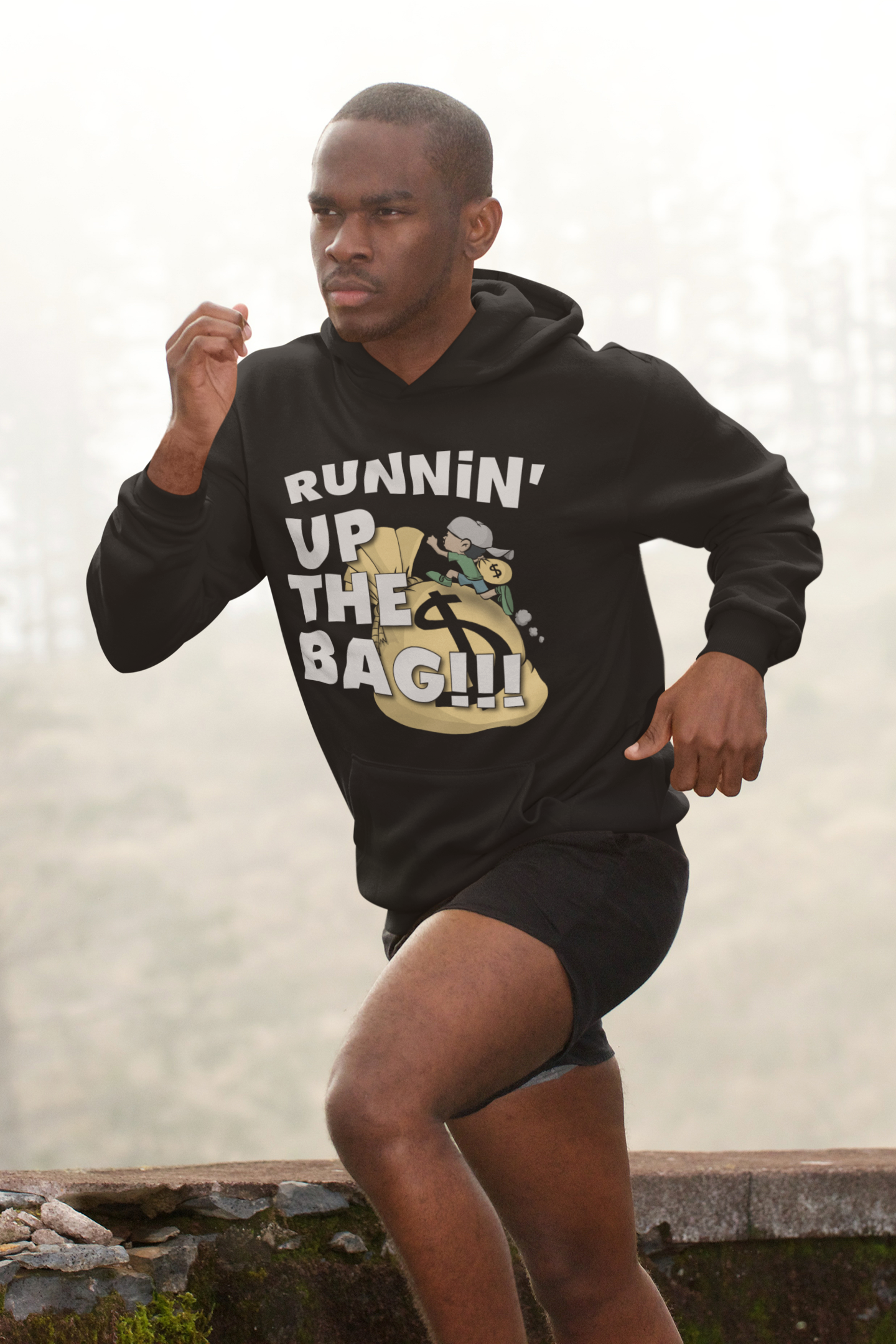 Running Up The Bag (UNISEX T-SHIRT)