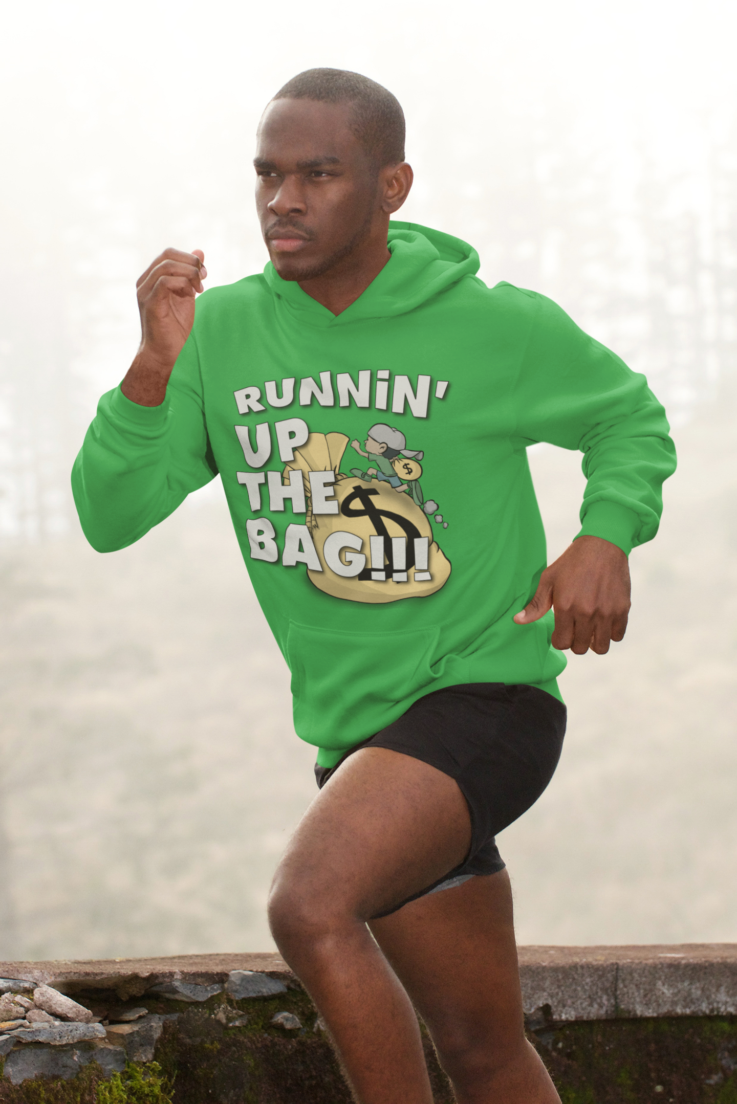 Running Up The Bag (UNISEX T-SHIRT)