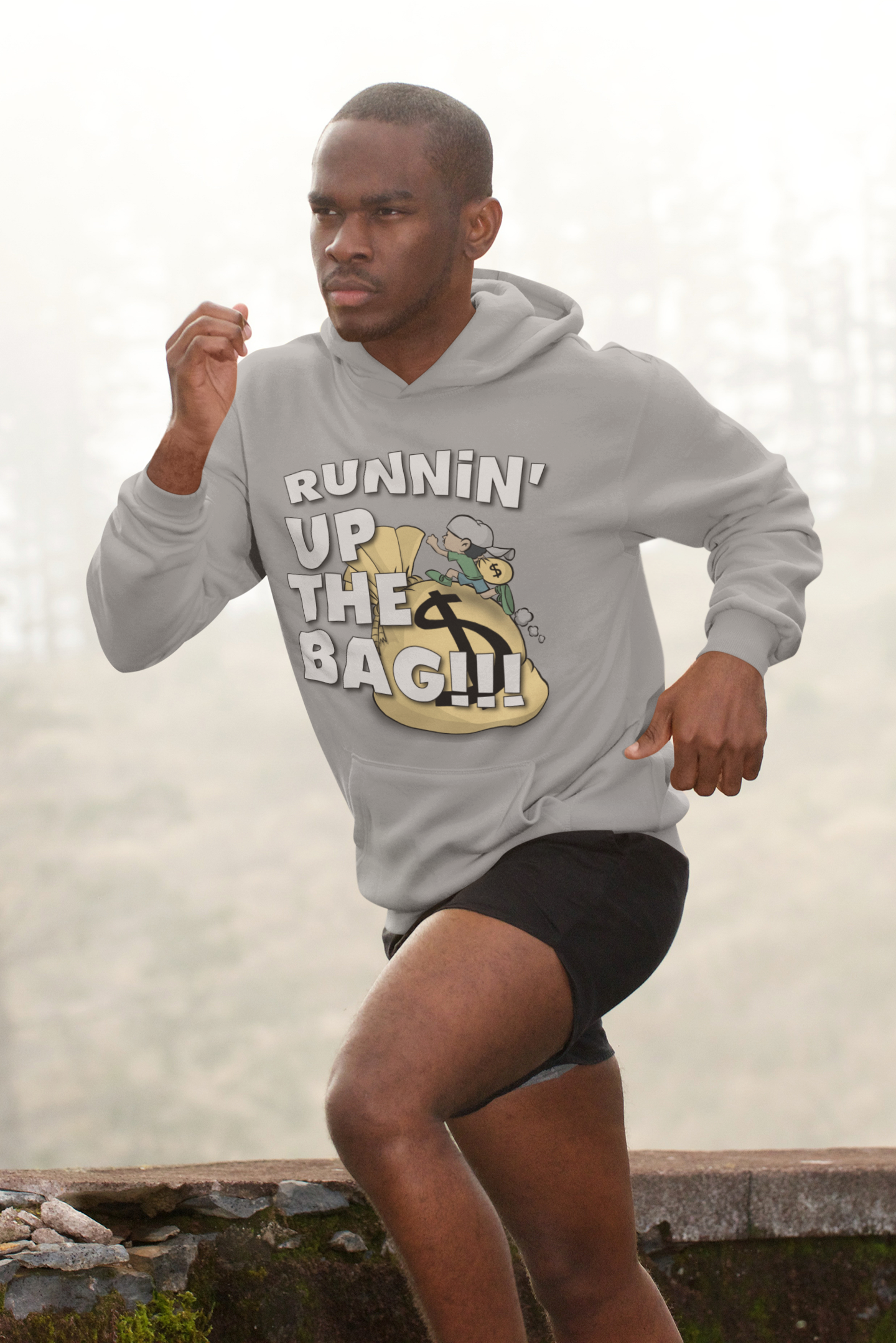 Running Up The Bag (UNISEX T-SHIRT)